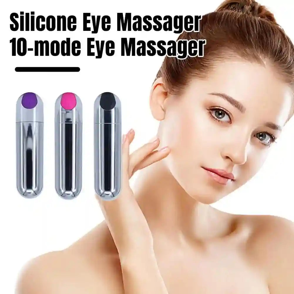 Electric Eye Massager Pen - Anti-Wrinkle Heat Therapy Tool Eye Massage Instrument Tidesmit