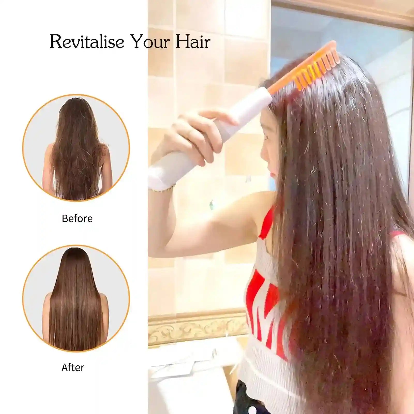 High Frequency Facial Wand - 6-Piece Acne & Wrinkle Treatment Tool Eye Massage Instrument Tidesmit