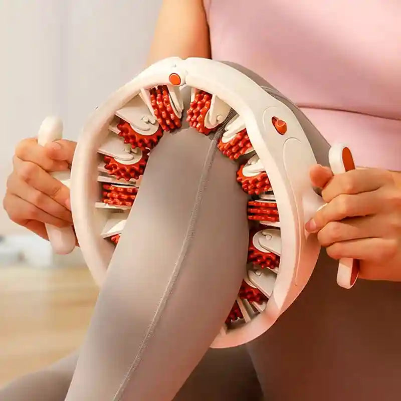 Massage Roller Ring for Full Body Muscle Relief - Tidesmit Rechargeable Massage Roller Tidesmit