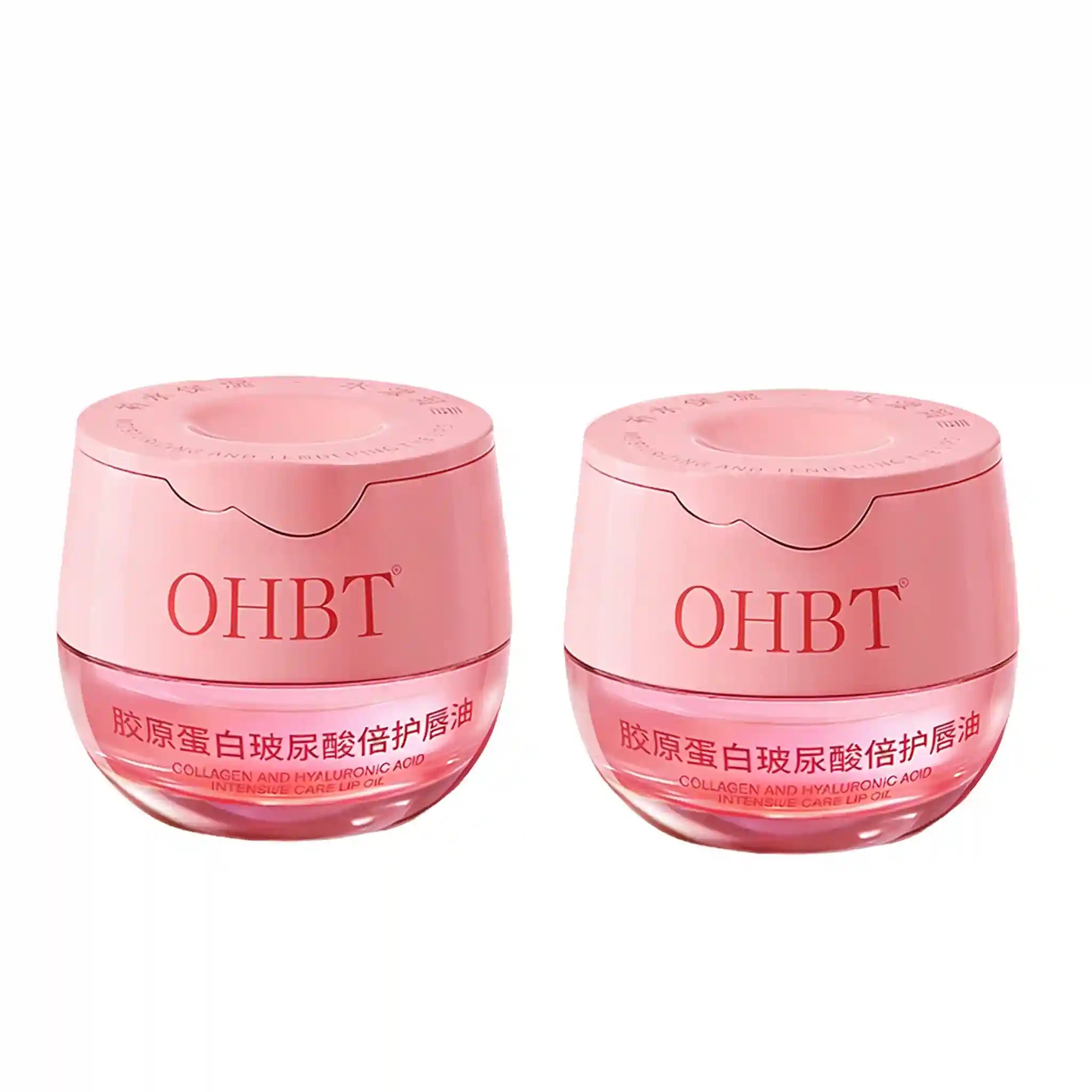 Lip Plumping Oil With Hyaluronic Acid - Hydrating Gloss Treatment Lip Care 2x4.5g Tidesmit