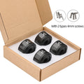 Super Premium 4PCS Hifi Speaker Spikes Stand Feet Pad Aluminum Alloy for Speaker DAC Shock Absorbing Foot Pad
