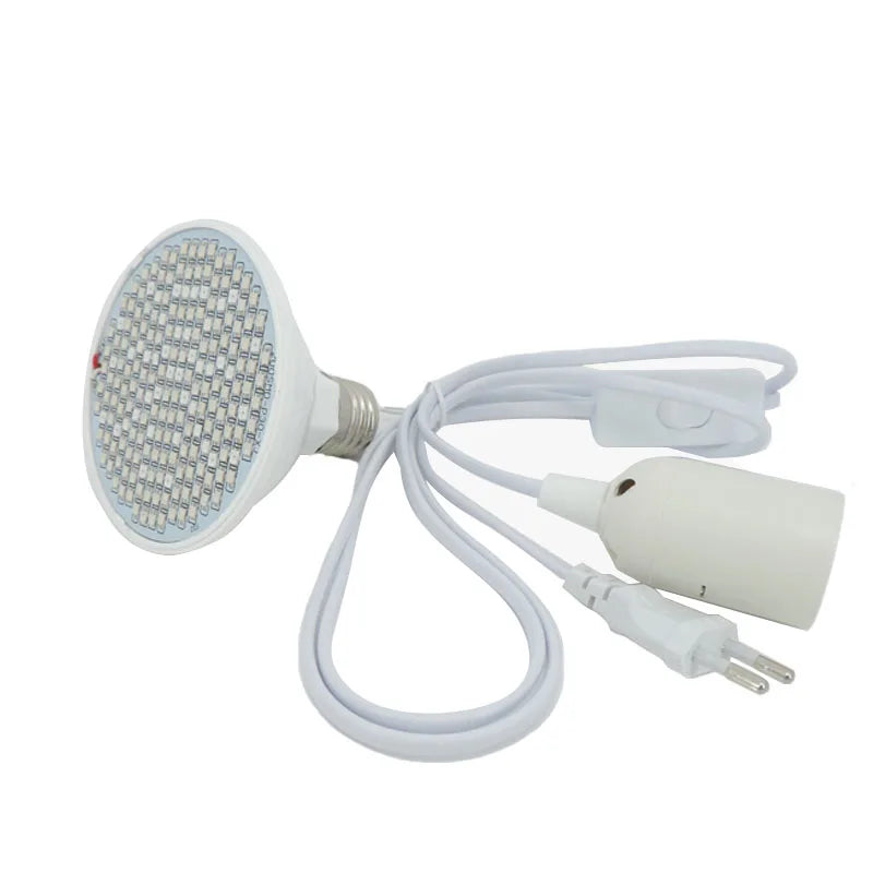Beauty Anti Aging Red led Light bulb E27 Therapy Deep red 660 850nm IR Infrared plant grow lamp for Full Body Skin Pain Relie t