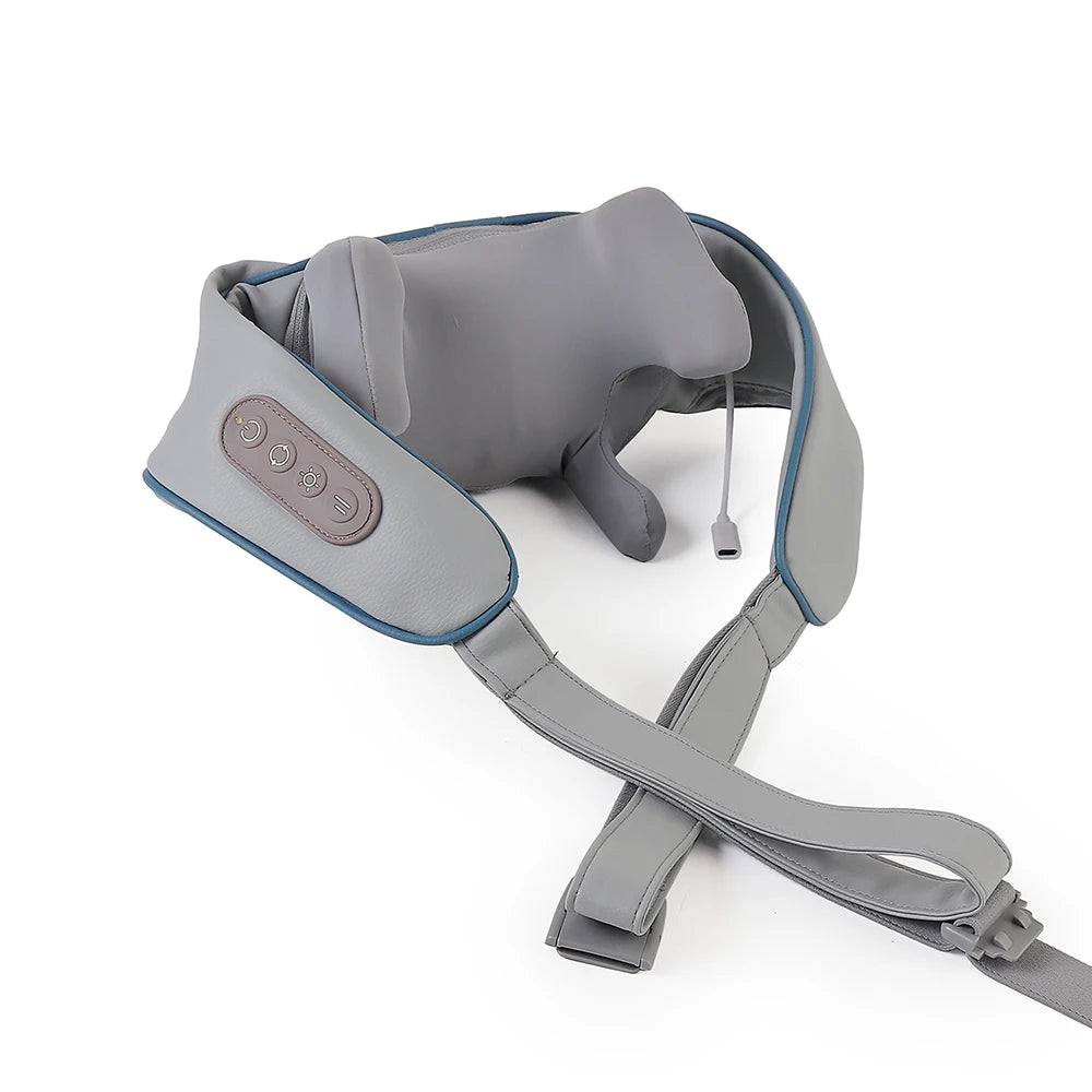 Back Massager Shawl with Heat - Rechargeable Deep Tissue Relief Device Back Massage Instrument Tidesmit