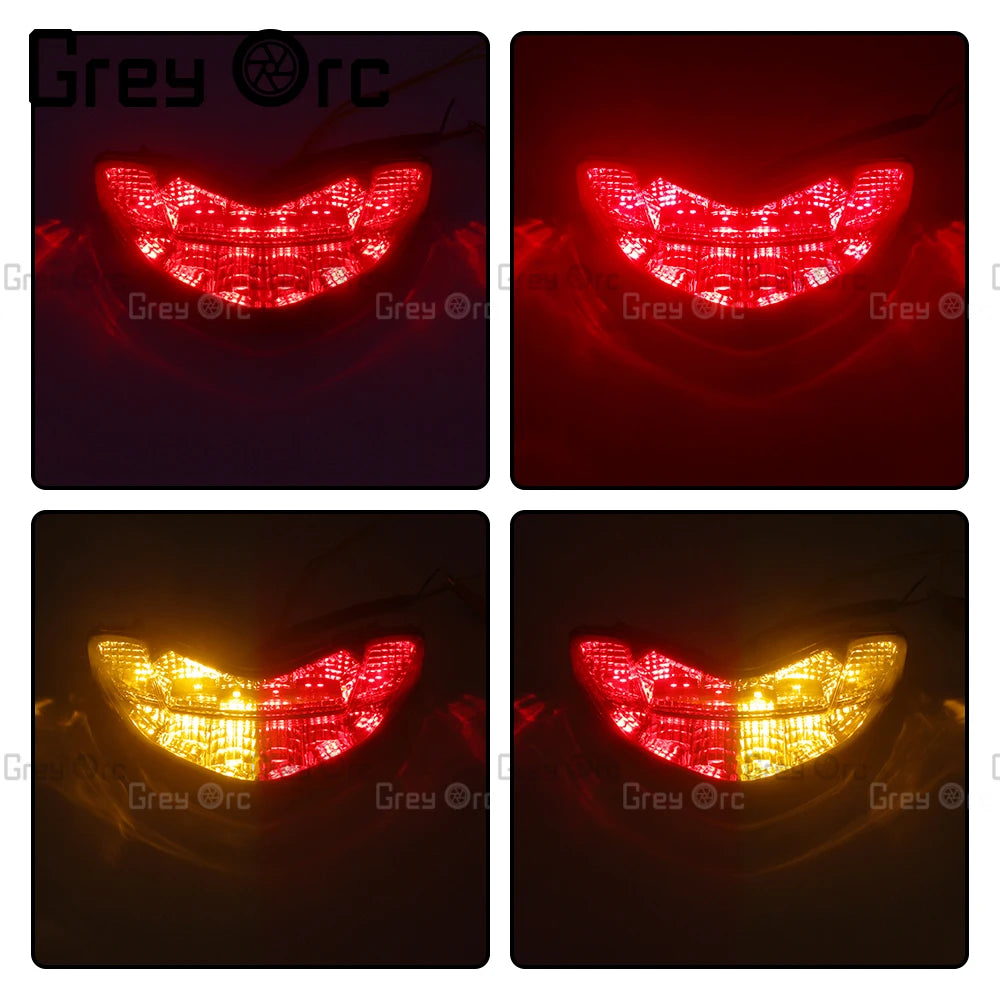 Moto Taillight Integrated LED Turn Signal Lamp Blinker Tail Light Accessories For Ducati Monster 797 821 Super Sport S 939