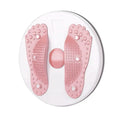 Waist Twisting Disc for Abdominal Fitness - Portable Toning Device Body Shaping Massage Equipment Pink Tidesmit