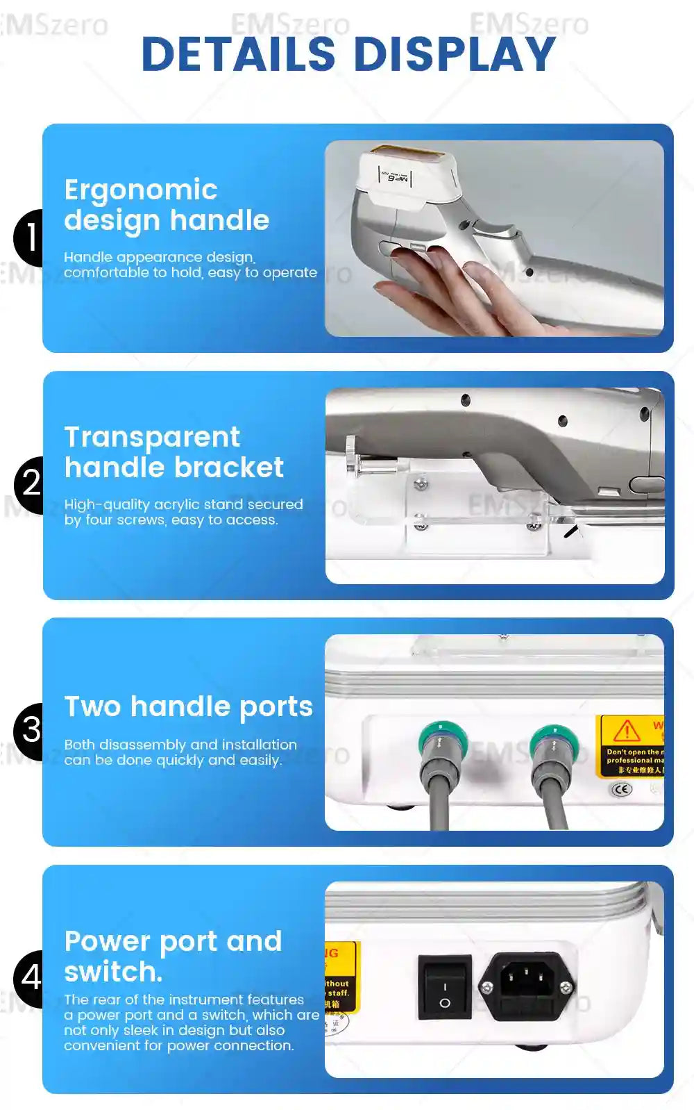 7D HIFU Skin Tightening Machine for Facial Lifting | Tidesmit Eye Massage Instrument Tidesmit