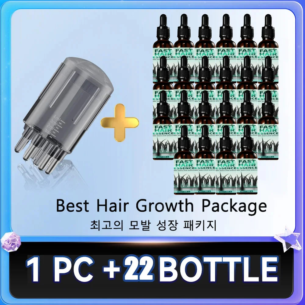 Scalp Treatment for Hair Growth | Revitalizing Serum for Scalp Health Scrubs Treatments 1PC with 22bottles Tidesmit