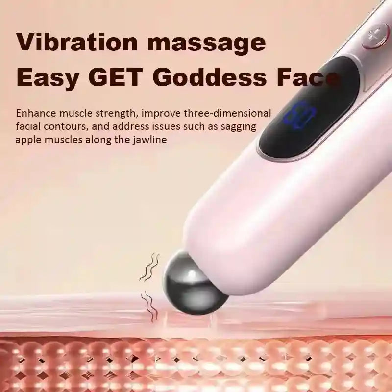 Eye Massage Instrument: 3-in-1 Rechargeable Heat Therapy Device - Pink Eye Massage Instrument Tidesmit