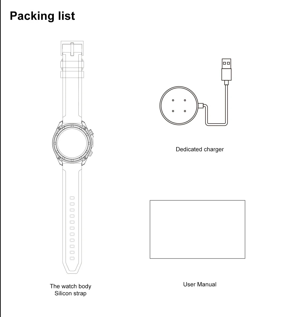 2026 New Outdoor Adventure DT G1 Smart Watch GPS Offline Map 100+Sports Mode Fitness 3ATM Waterproof Bluetooth Call Smart Watch