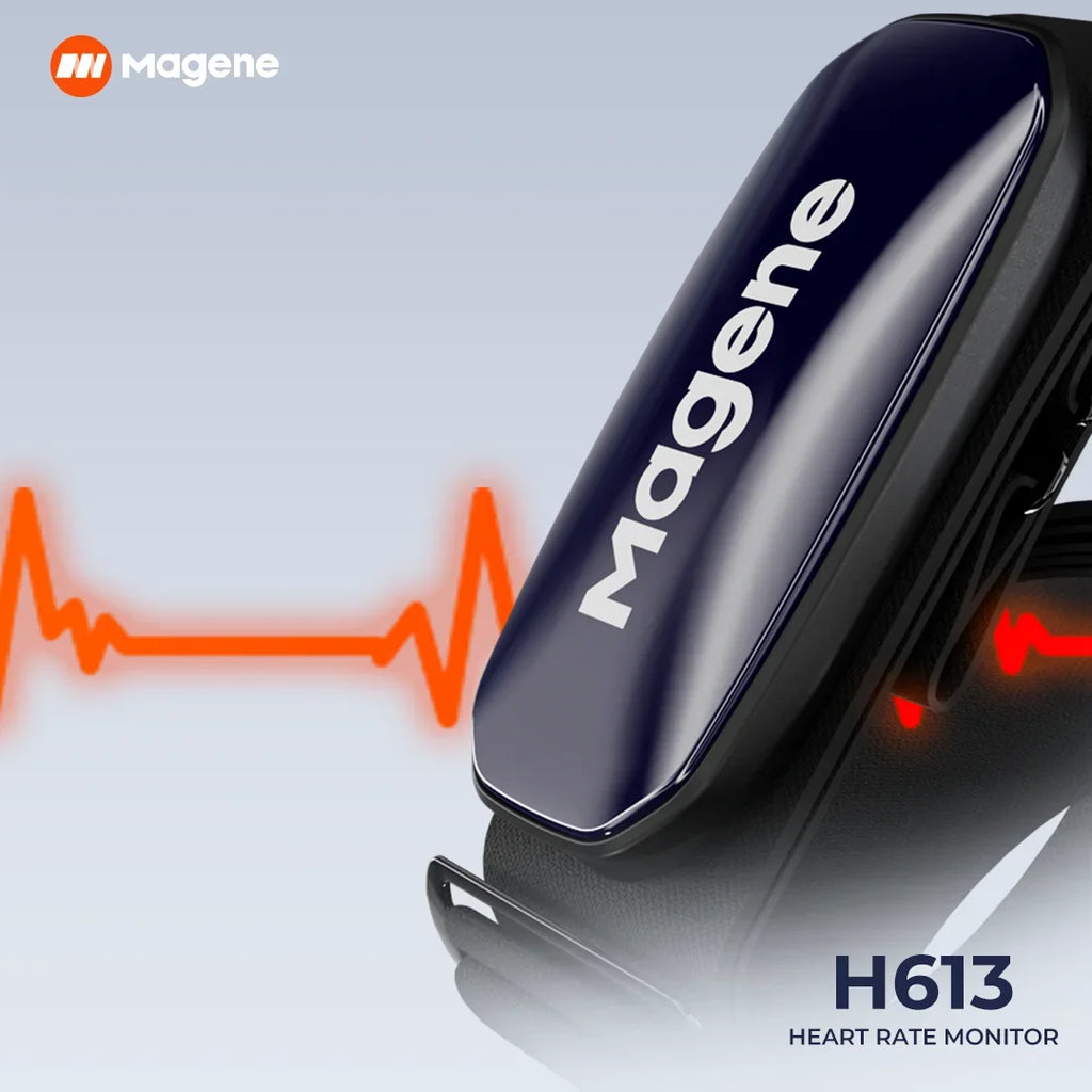 H613 Rechargeable Bluetooth Heart Rate Monitor Chest Strap by Tidesmit Tidesmit