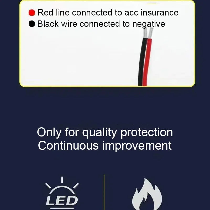 Mercedes-Benz EQE LED Daytime Running Light Strip 150cm - Exterior Lighting Tidesmit