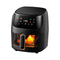 Visual 5-liter Large Capacity Air Fryer Multi-functional Household Touchscreen Color Display Electric Fryer