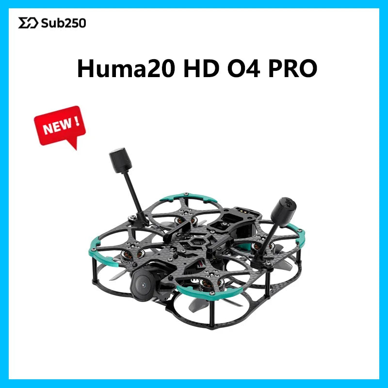 Cinewhoop Drone 2 Inch HD O4 Pro 4S 45A AIO - Compact Aerial Imaging Tidesmit