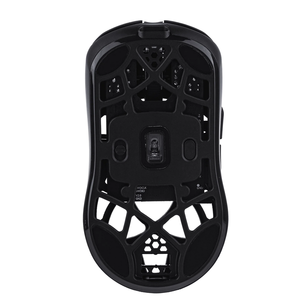 EPOMAKER Carbon X Gaming Mouse Wired/2.4G/BT Wireless Ultra-Lightweight Carbon Fiber Shell Mouse with PAW3950 Sensor 300mAh