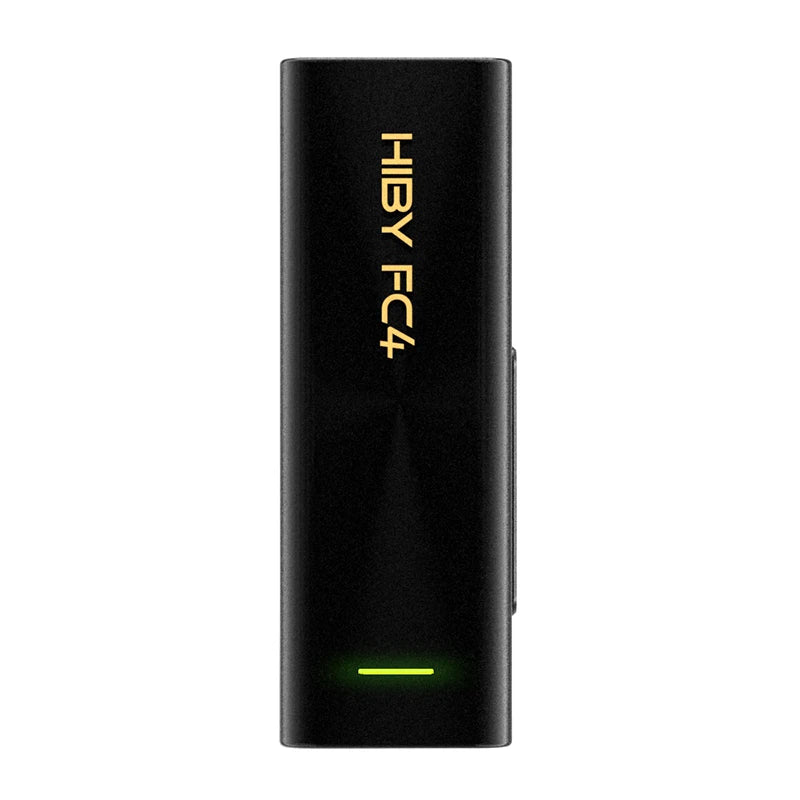 HiBy FC4 USB DAC Dongle & MQA Headphone Amplifier for High-Fidelity Audio Black Tidesmit