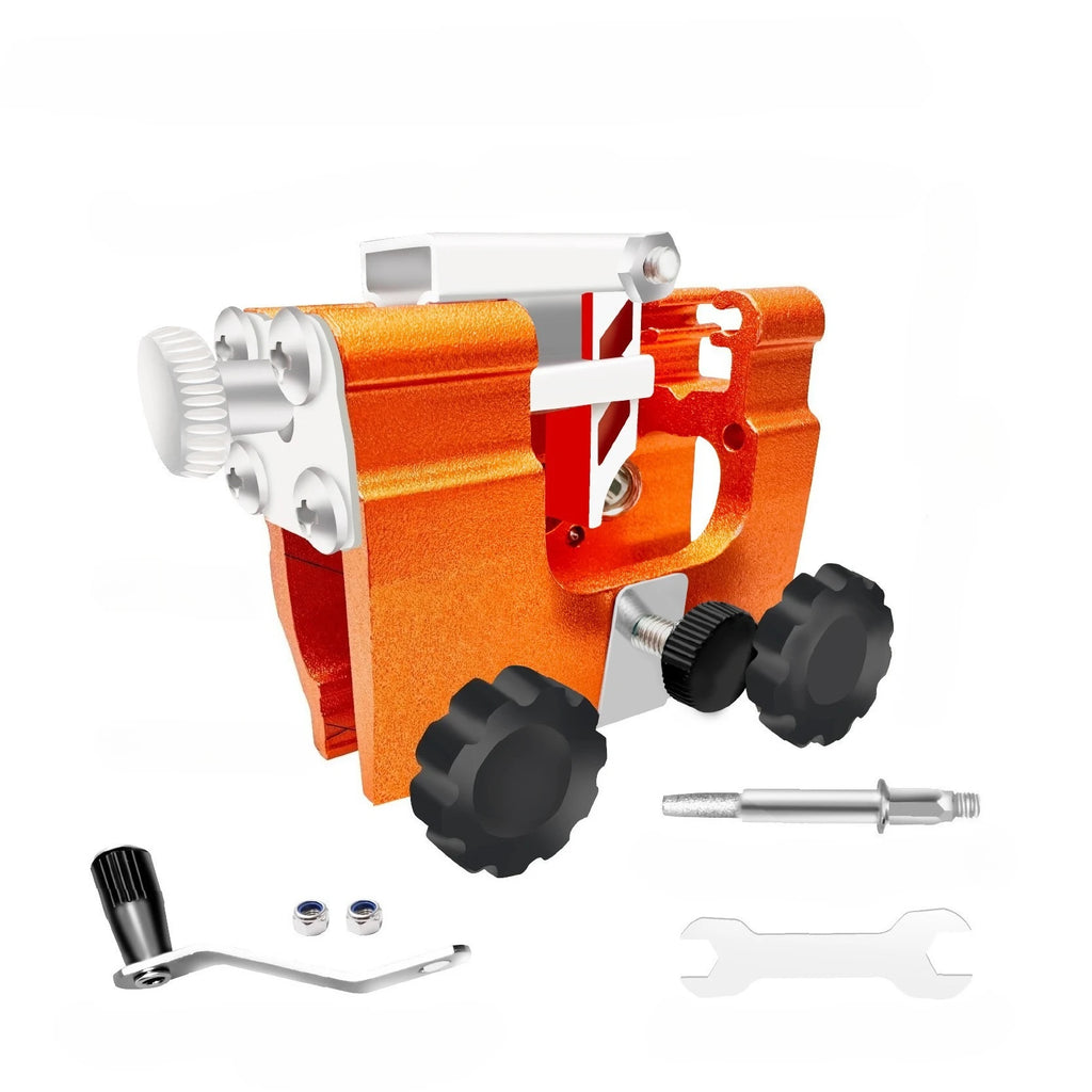 Fast  Chain Sharpener, Chainsaw Sharpener Kit, Portable Hand Crank Chainsaw Chain Sharpener Set, for All Kind Of Chain Saws