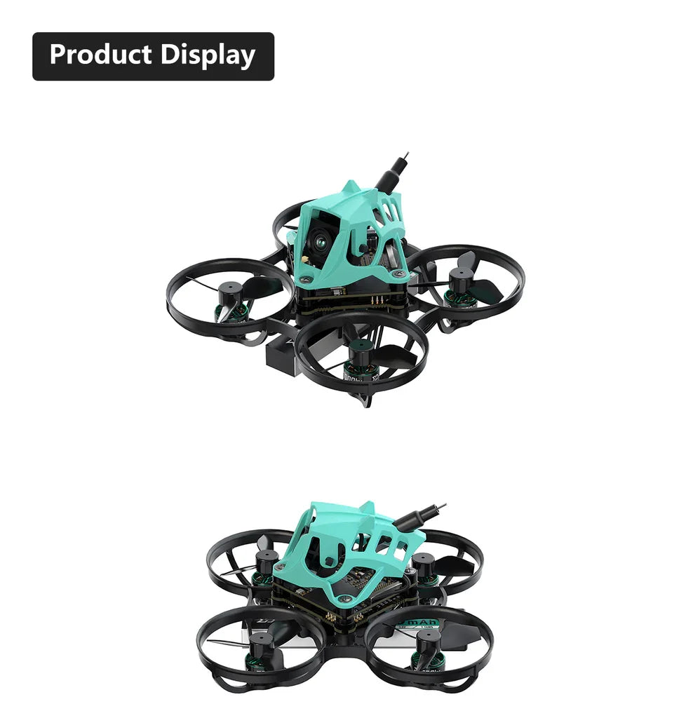 Tidesmit Nimble65 65mm 1S HD O4 ELRS Tiny Whoop FPV Drone Tidesmit
