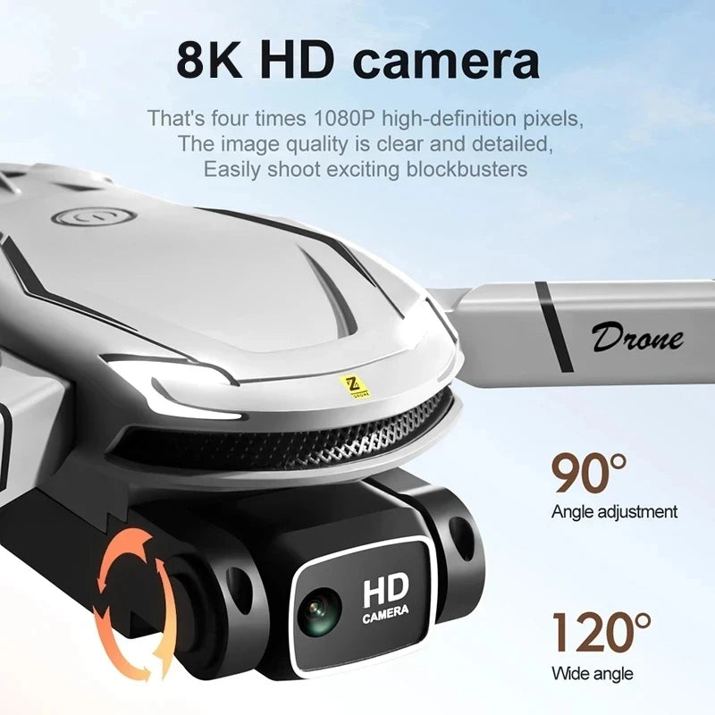 8K Camera Drone Foldable Quadcopter with Obstacle Avoidance Tidesmit