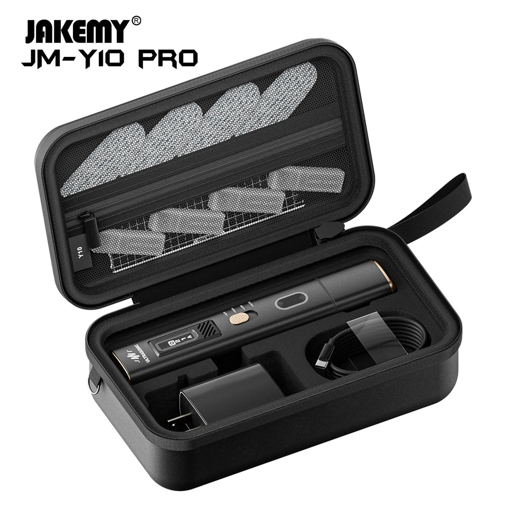 JAKEMY Ultrasonic Cutting Knife Y10 35W 40kHz 2 in 1 Handheld Ultrasonic Cutter and Polisher for Cutting, Grinding and Polishing