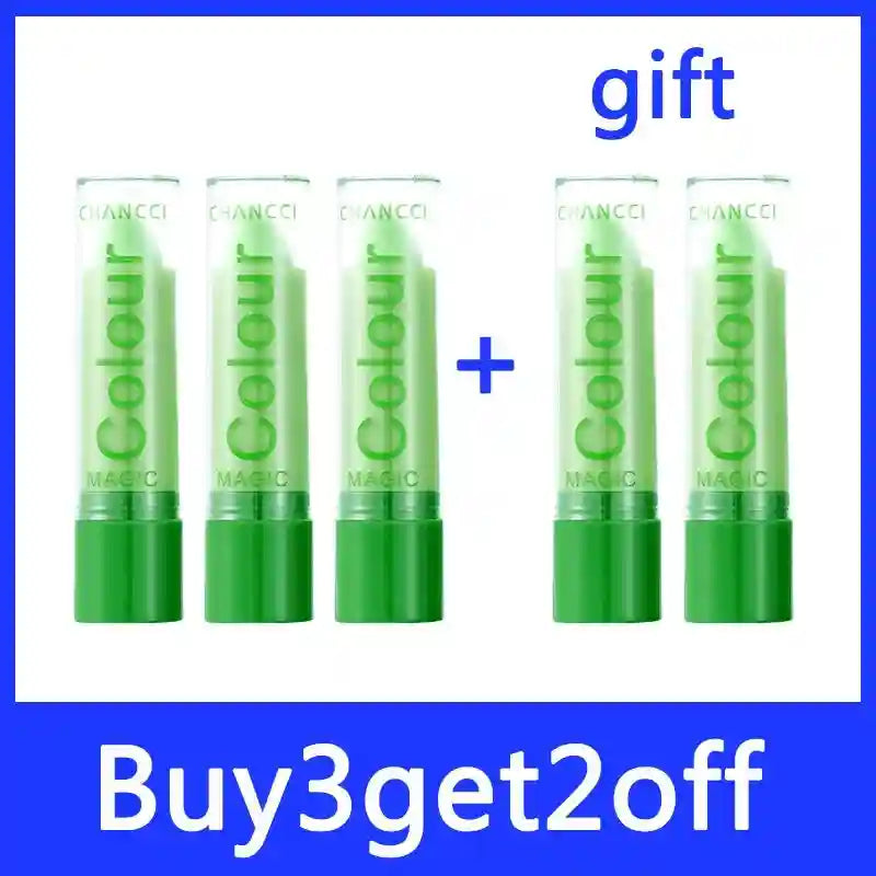 Aloe Vera Color Changing Lip Balm | Moisturizing Long-Lasting Treatment Lip Care Buy 3 and get 2 free Tidesmit