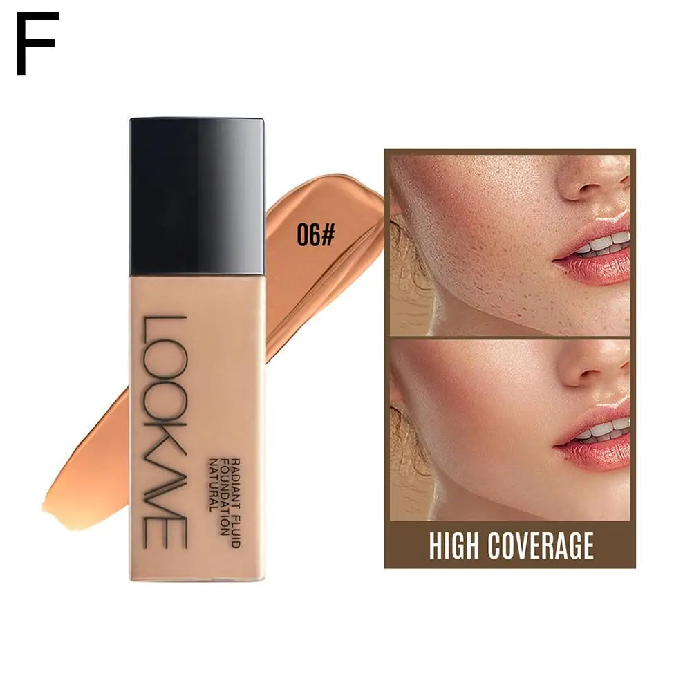 Tidesmit long lasting full coverage natural matte liquid foundation and moisturizing concealer face makeup texture