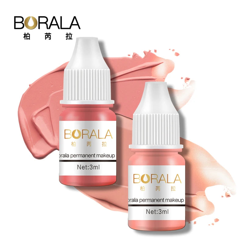 Permanent Makeup Lip Pigments 3ml for Professional Microblading PMU Devices Permanent Makeup Machines Tidesmit