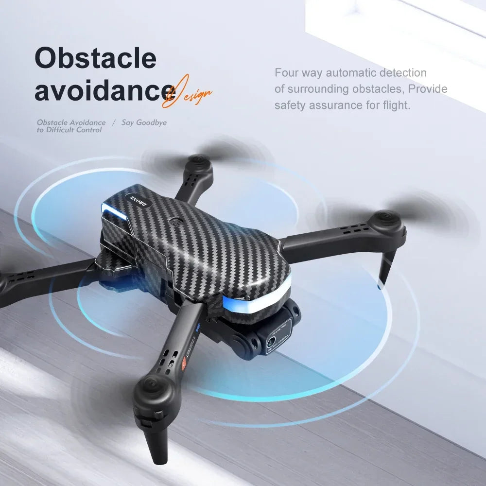 8K Camera Drone with Obstacle Avoidance - Foldable GPS Quadcopter Tidesmit
