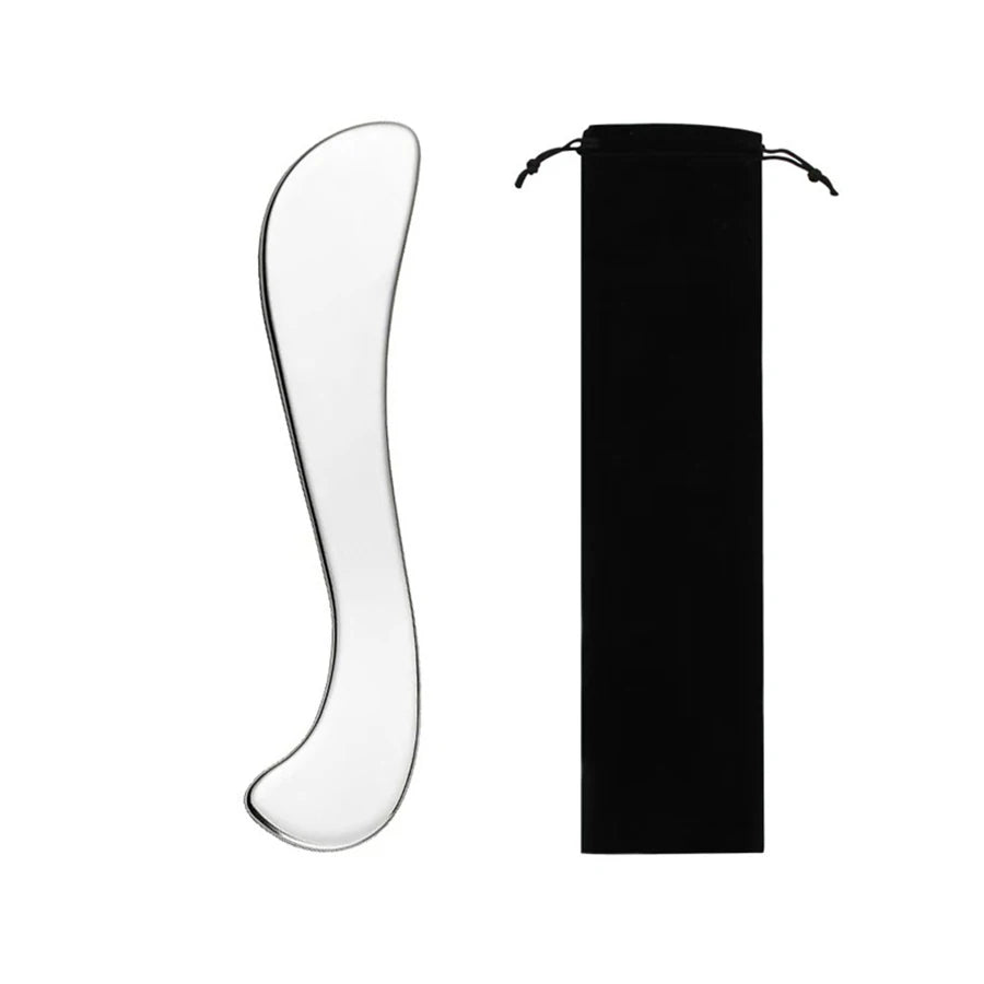 Stainless Steel Gua Sha Tool for Muscle Recovery - Silver Tidesmit Relaxation Treatment Silver Tidesmit