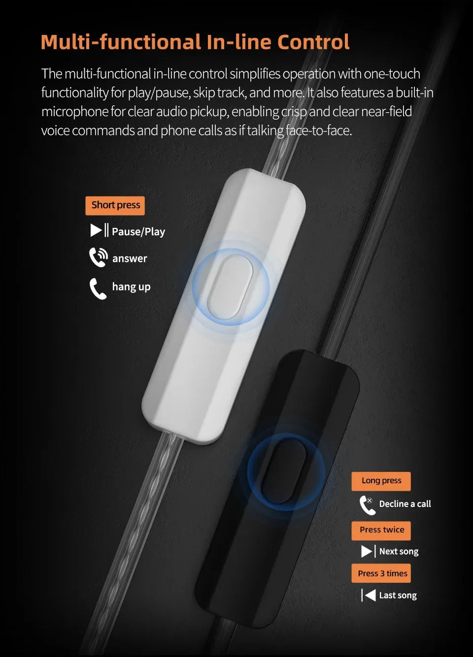 10mm Dynamic Driver In-Ear Monitors by Tidesmit Tidesmit