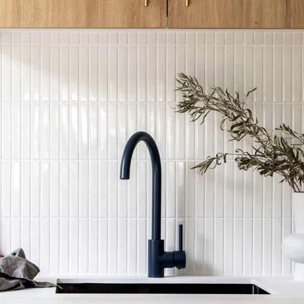 5/10pcs(Thickened Design)3D Straight Mosaic Peel and Stick Backsplash, Kitchen Backsplash Tiles, Self-Adhesive Tile for Kitchen