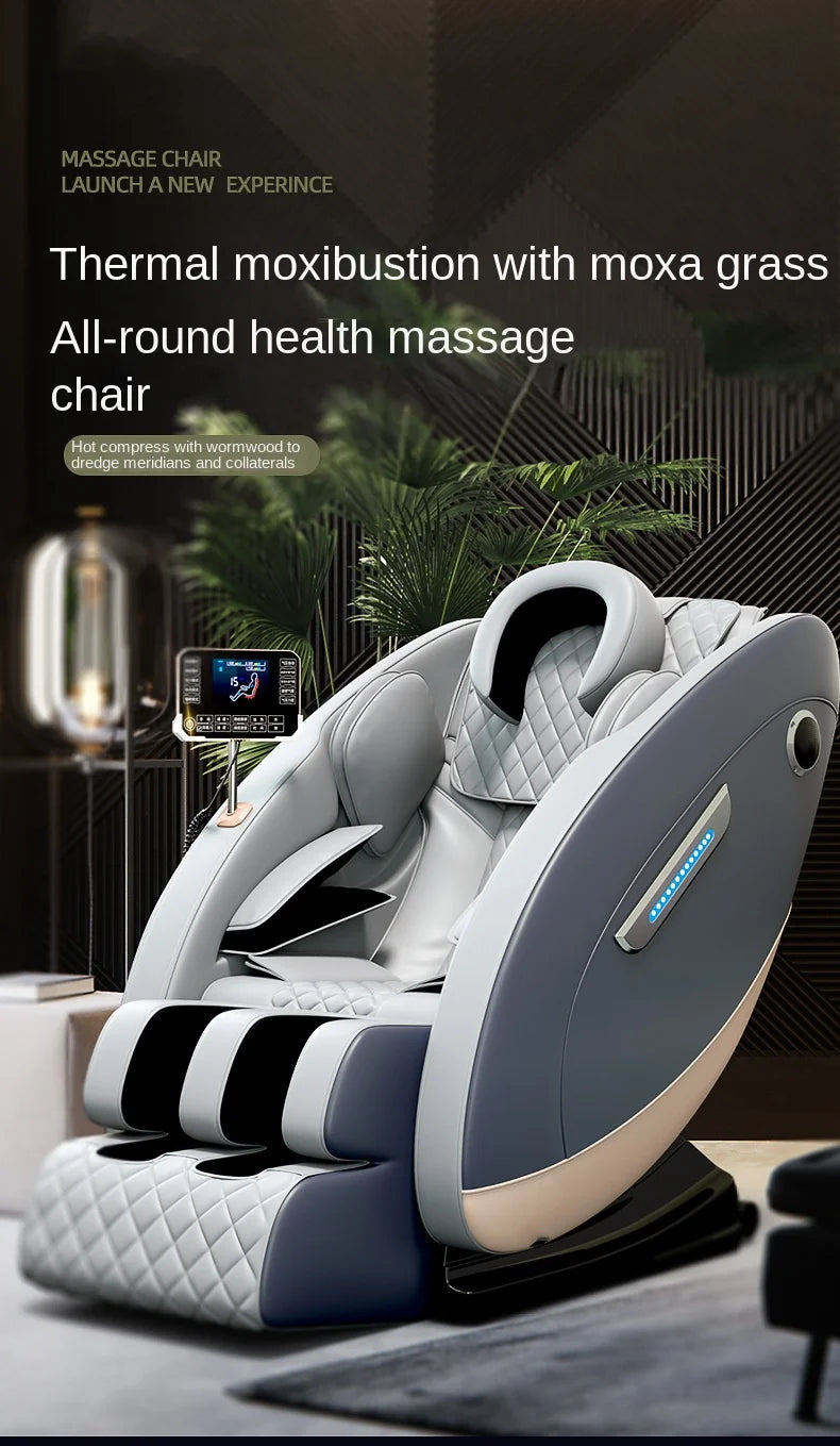 Shiatsu Full Body Massage Chair with Heat Therapy and 3D Rollers Massage Chairs Tidesmit