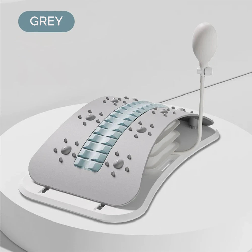 Back Massager With Airbag Lumbar Support Stretcher | Portable Electric Tool Back Massage Instrument Tidesmit