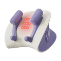 Electric Neck Massager with Heat Therapy - Purple Tidesmit Wellness Device Massage Cushion PURPLE Tidesmit