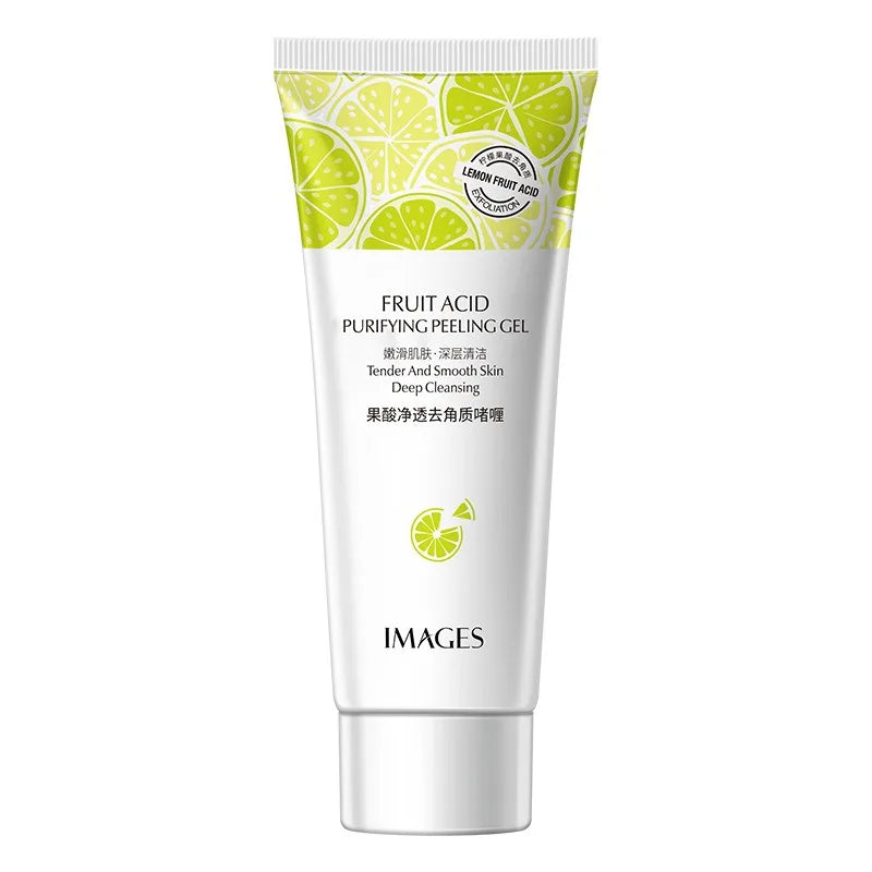 Fruit Acid Peeling Gel for Deep Pore Cleansing - Salon-Quality Skincare Scrubs Treatments 1pc Tidesmit