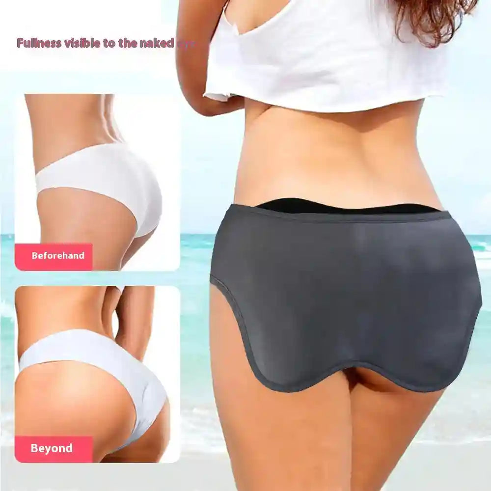 EMS Butt Lifting Massager - 8 Mode Rechargeable Glute Toning Pad Black Massage Roller Tidesmit