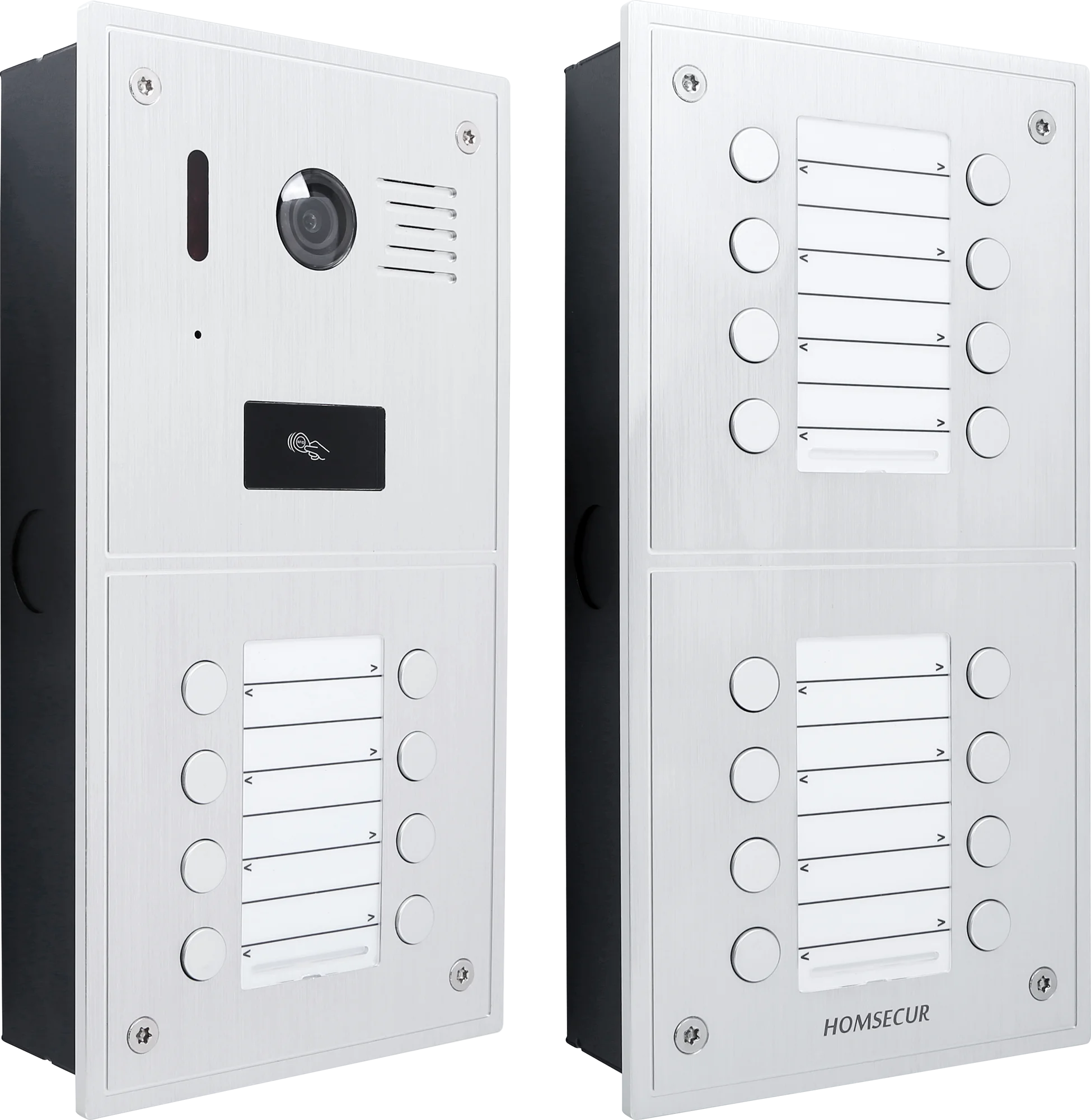 HOMSECUR Camera Doorbell  Outdoor Station BC151HD-24S For 24 Families HDK Series Video Door Phone Intercom
