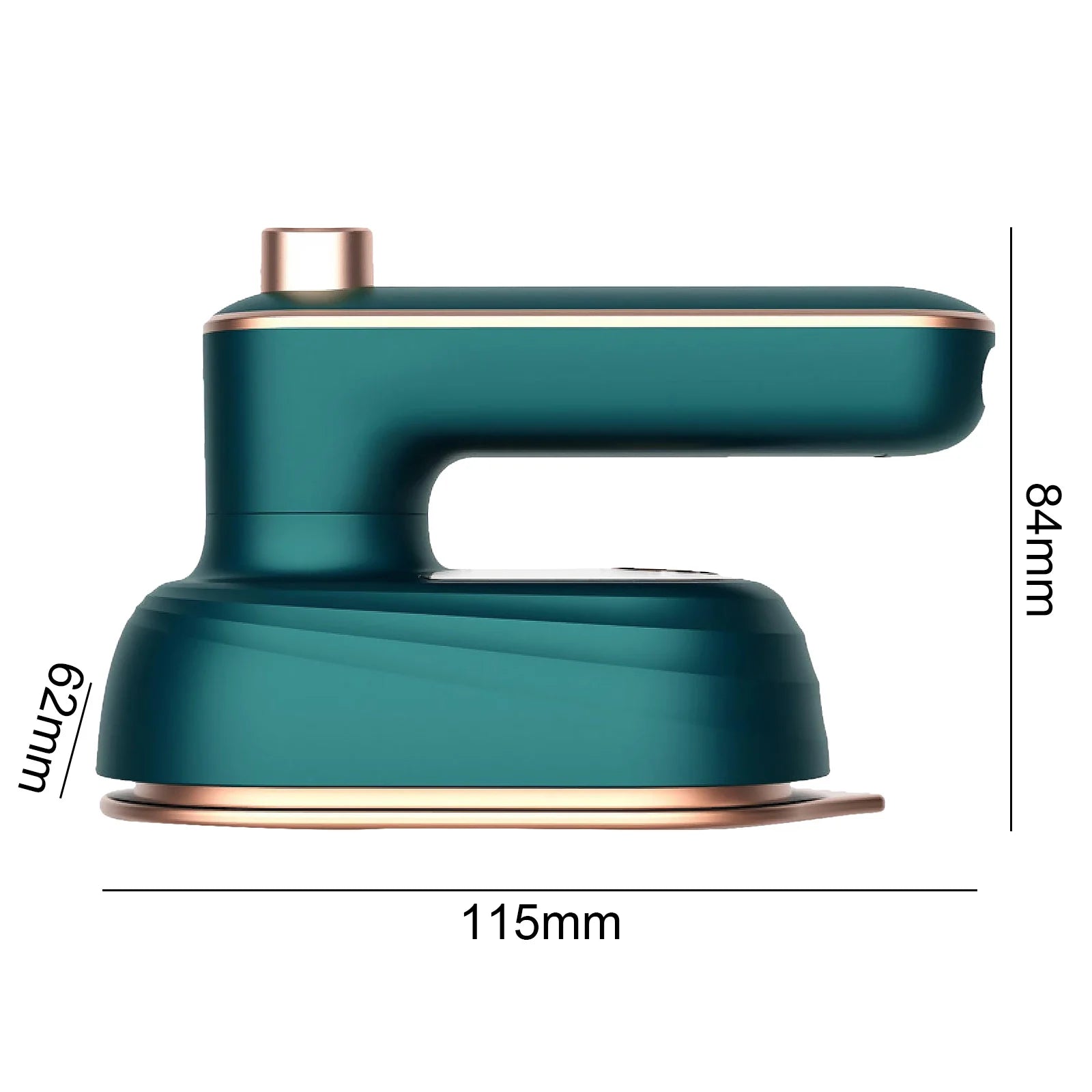 Tidesmit handheld garment steamer showing compact wet and dry ironing feature for portable travel clothes care