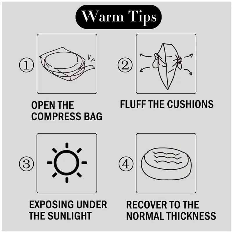 1PC Yoga Round Mat Cushions for Meditation Floor Seating Pillow Car Seat Pillows for Dining Room Office Balcony Chair Cushion