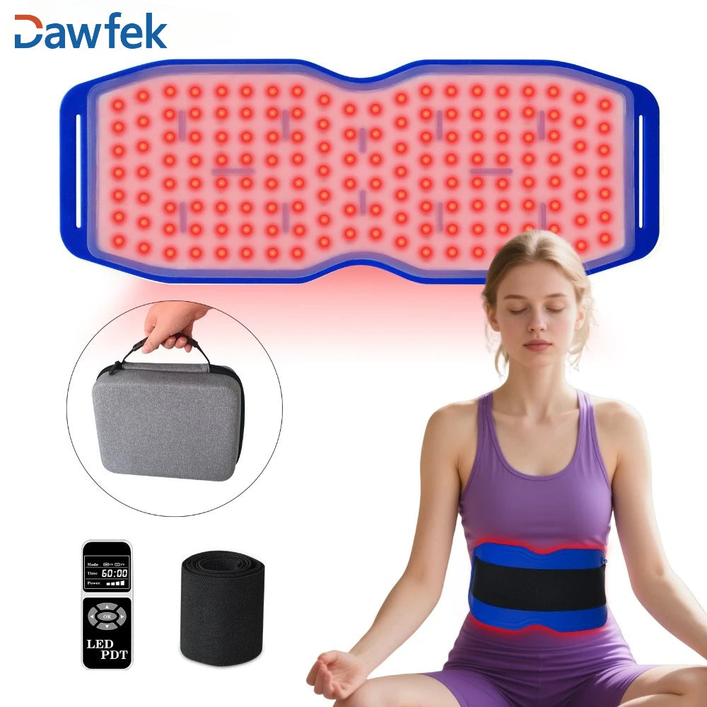 Red Light Therapy Pad for Shoulder Pain Relief 660nm - EU Wellness Back Massage Instrument Tidesmit