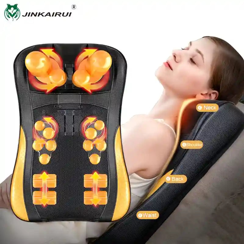 Electric Shiatsu Massage Roller for Deep Tissue Back and Neck Relief Massage Roller Tidesmit