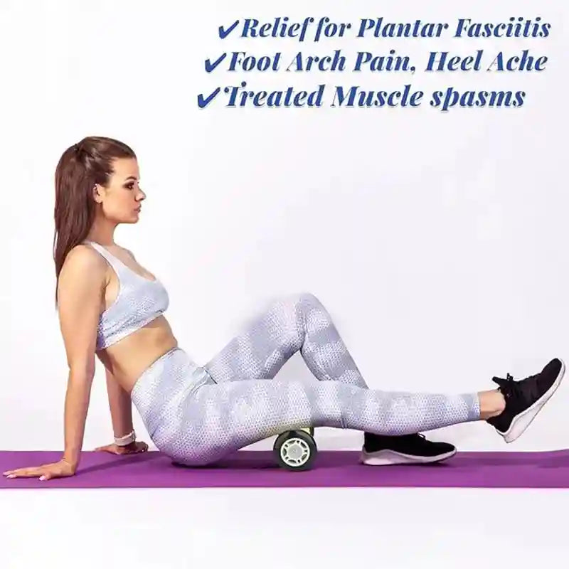 Foot Massage Roller: Deep Tissue Muscle Relief Tool - Tidesmit Massage Roller Tidesmit