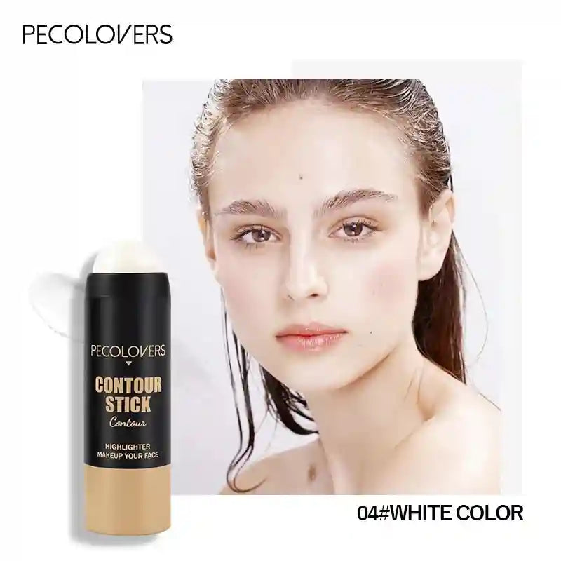 Tidesmit full coverage concealer foundation stick for dark circles and blemishes in a texture close-up view
