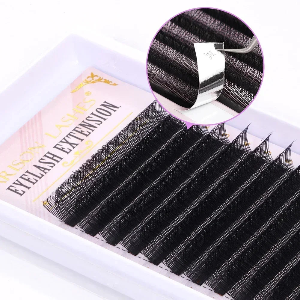 W Shape 7D Volume False Eyelashes 0.07mm D Curl - Soft Faux Lashes False Eyelashes Tidesmit