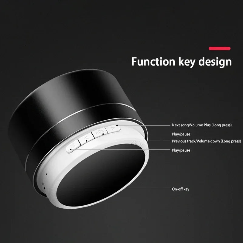 Lenovo A10 Mini Portable Speaker Bluetooth Wireless Audio Dazzling Crack LED Light Subwoofer Support TF Card USB For PC/Mobile