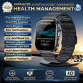 2026 New ECG Heart Health Analysis Smart Watch Accurate Uric Acid Blood Pressure Body Fat Five organ Fitness Health Smart Watch