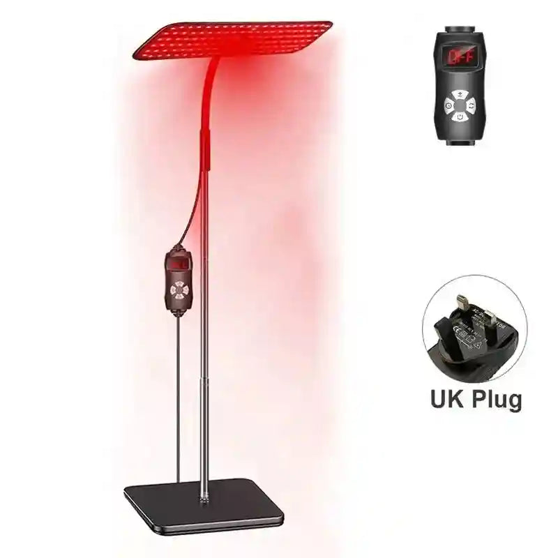 Red Light Therapy Panel for Pain Relief and Skin Care - Tidesmit Relaxation Treatment UK Plug Tidesmit