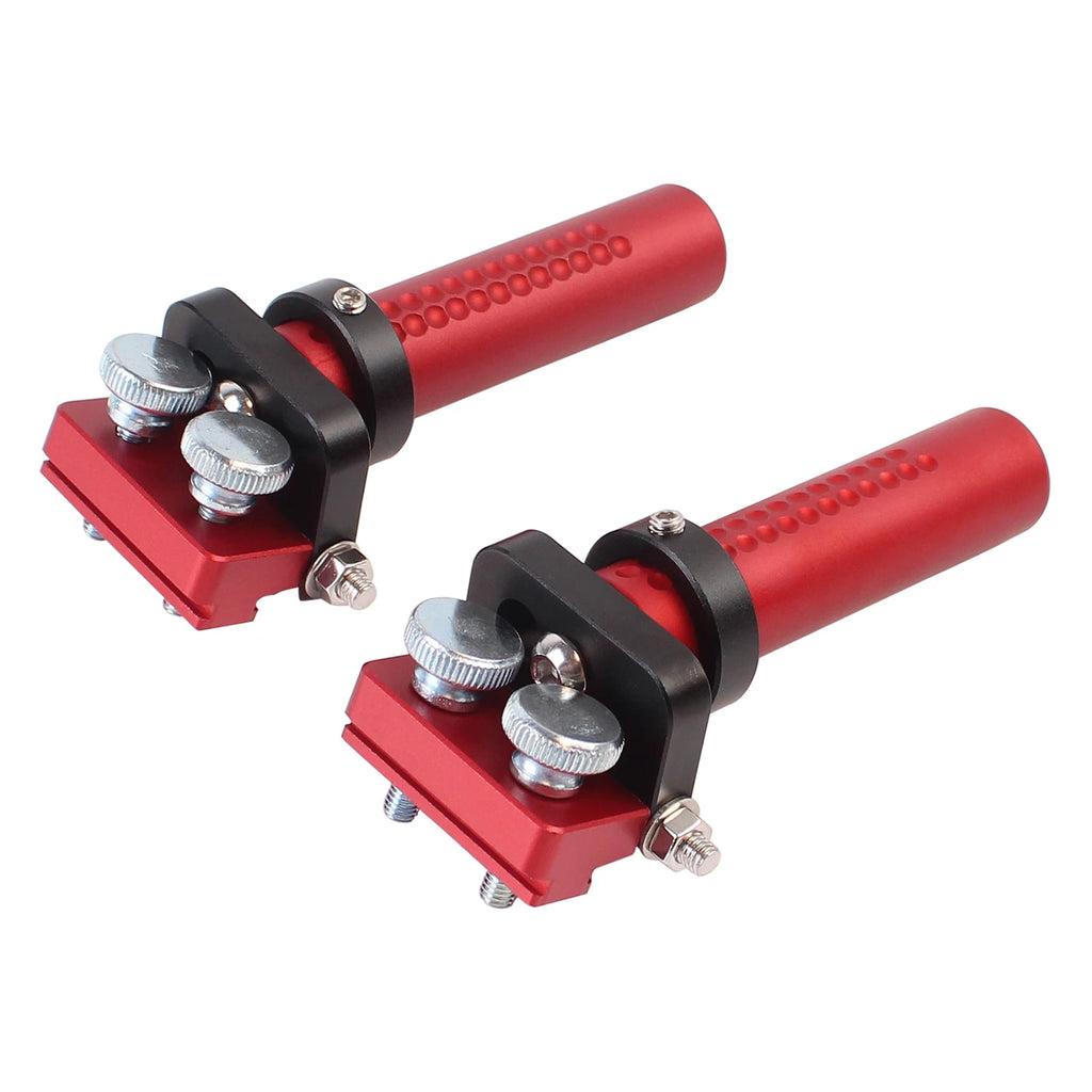 1/2Pcs Carpenter Workbench Hinge Dogs - For Track Saw Guide Rail Circular Guide Rail, For 19/20mm Dog Hole Height Adjustable