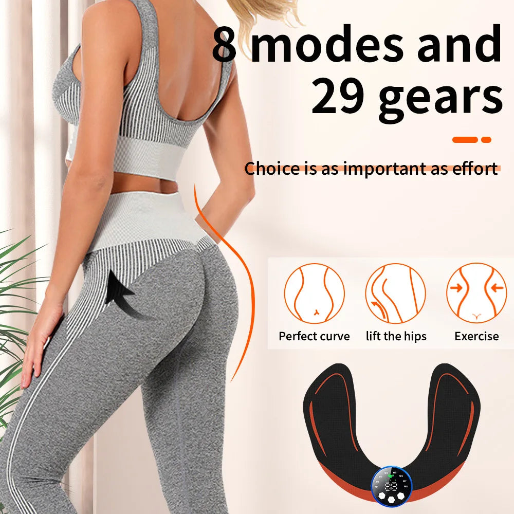 Wireless EMS Muscle Toner | 8 Modes & 29 Levels | Tidesmit Body Relaxation Treatment Tidesmit
