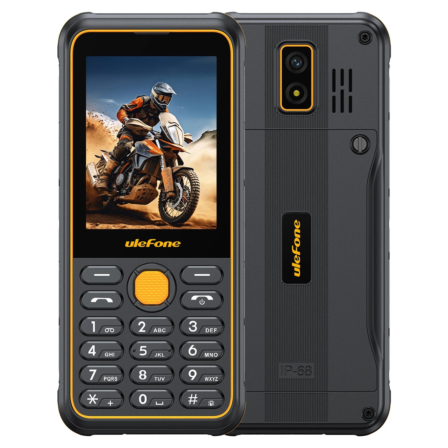 Ulefone Armor Mini 4 Rugged 64MB RAM 128MB ROM 2.8 inch Unisoc T117 2MP Rear Camera 2100mAh Battery 4G Global Version