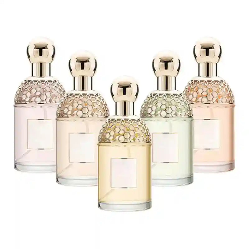 Flora Water floral fruity women's EDT. 100ml long-lasting summer perfume in honeycomb glass bottles. Fresh beach scent.
